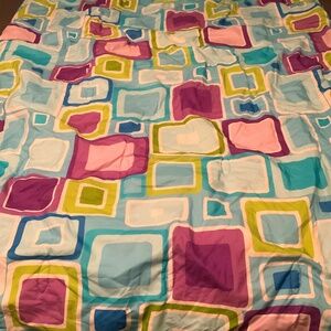 Reversible Comforter Colorful Easy-Wash Twin sz